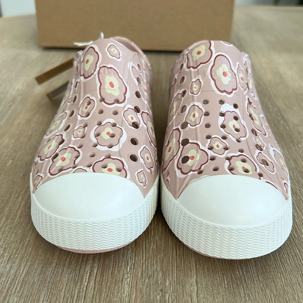 Native Shoes Jefferson Poppy Floral Slip On Tennis Shoes Toddler 11 12 - Picture 4 of 9